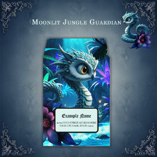 Moonlit Jungle Guardian – Enchanted Owl Envelope Mailers