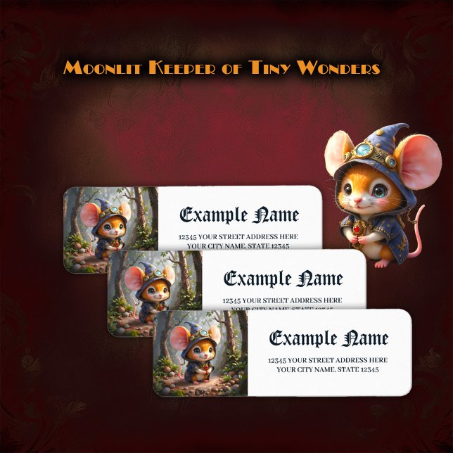Moonlit Keeper of Tiny Wonders. Label (Creator Uploaded)