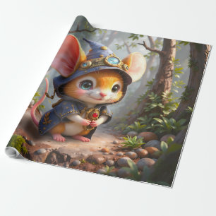 Moonlit Keeper of Tiny Wonders.  Wrapping Paper