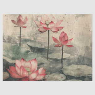 Moonlit Lotus Lake (6) Tissue Paper