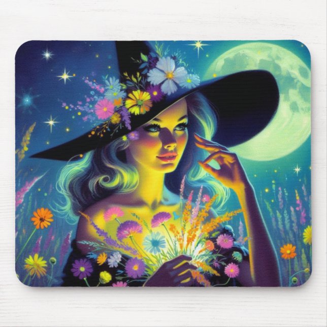 Moonlit Magic Mouse Pad (Front)