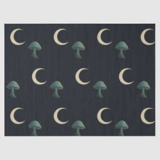 Moonlit Masquerade Elegant Halloween Tissue Paper