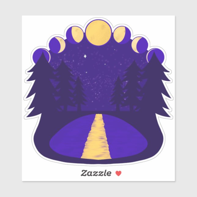 Moonlit Midnight Sticker (Sheet)