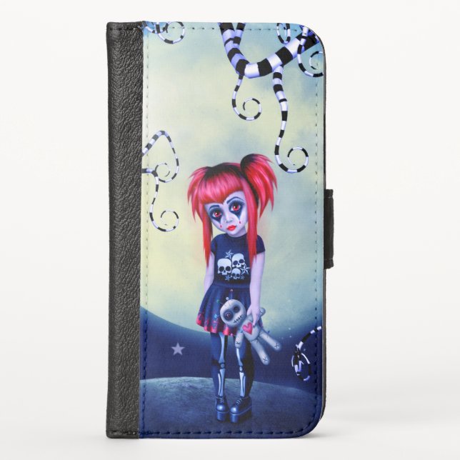 Moonlit Misfit iPhone Wallet Case (Front)