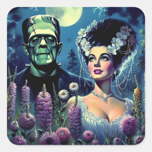 Moonlit Monsters stickers (Front)