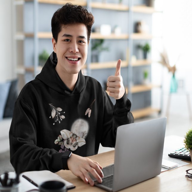 Moonlit Moth Graphic Hoodie (Moonlit Moth Graphic Hoodie)