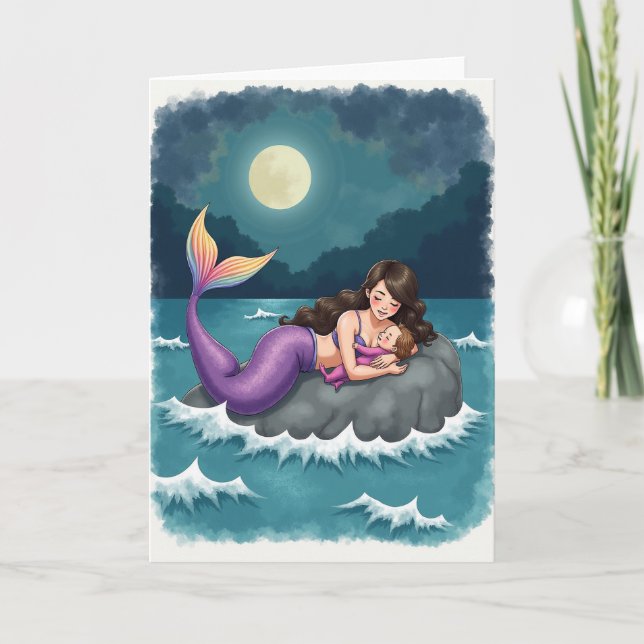 Moonlit Mother Love Art Card (Front)