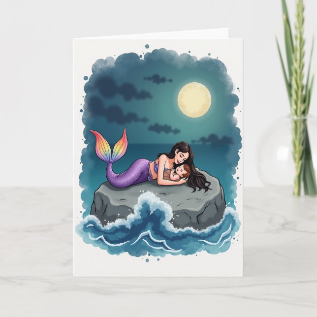 Moonlit Motherhood Card (Front)