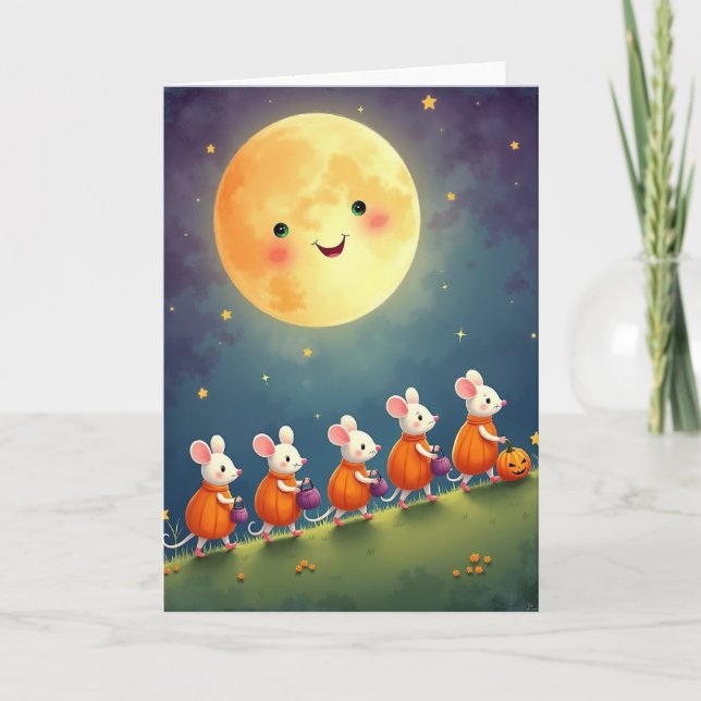 Moonlit Mouse Parade Card (Front)