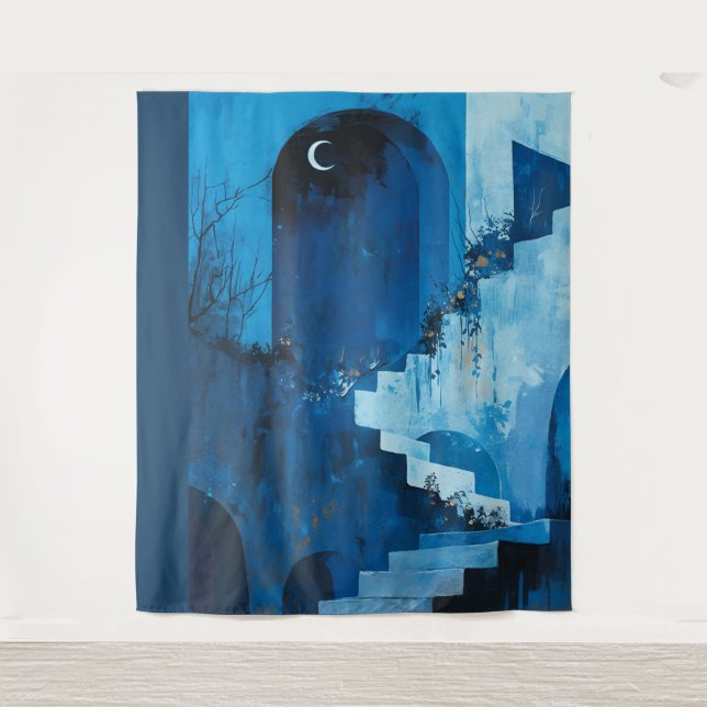 Moonlit Night Party Backdrop, Left side, (Front)
