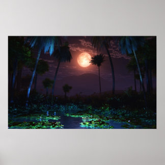 Moonlit Oasis (Illume) Poster