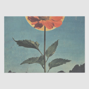 Moonlit Orange Bloom - Vintage Boho Charm (2) Tissue Paper