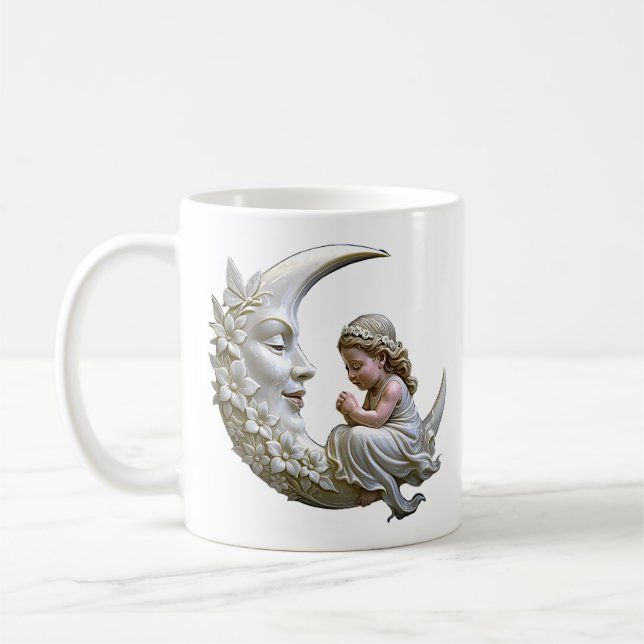 Moonlit Prayer Coffee Mug (Left)