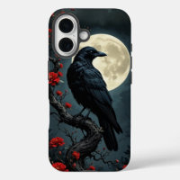 Moonlit Raven iPhone 16 Case