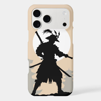 Moonlit resolve - samurai warrior shadow PhoneCase iPhone 17 Pro Max Case