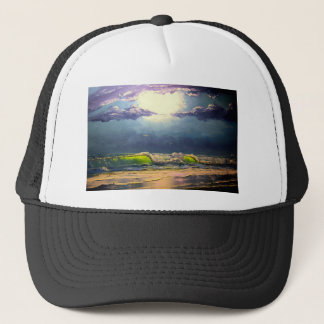 Moonlit Seascape Trucker Hat