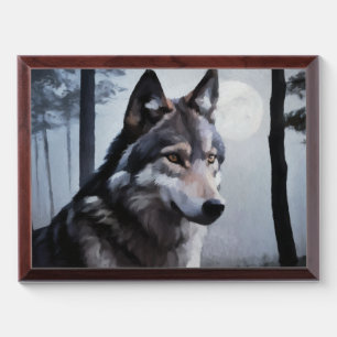 Moonlit Sentinel Award Plaque