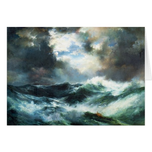 Moonlit Shipwreck at Sea (Front Horizontal)