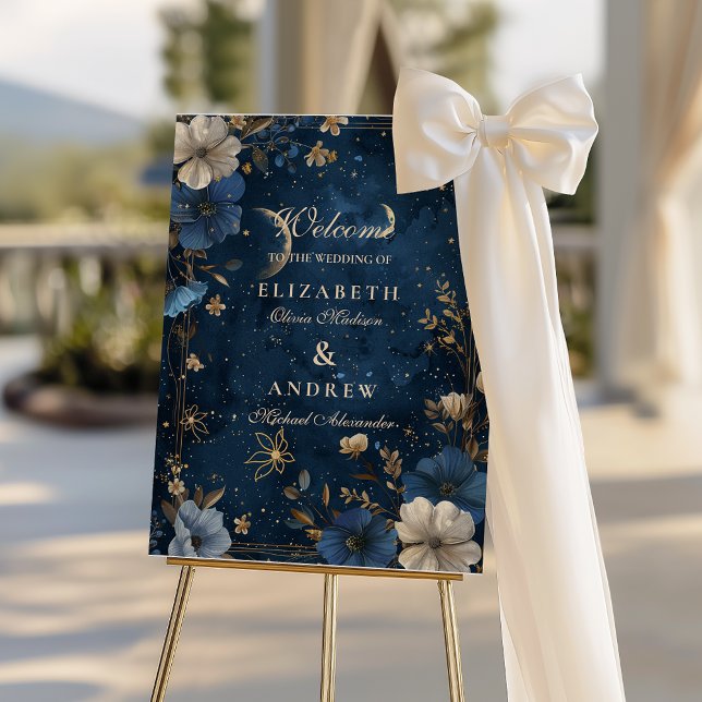 Moonlit Starflower Wedding Foam Board (Creator Uploaded)