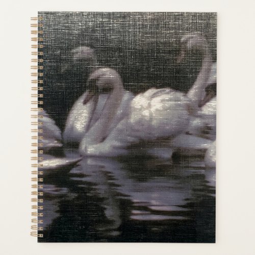 Moonlit Swan Lake Planner