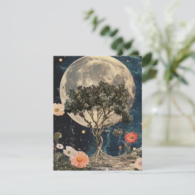 Moonlit Tree & Blossoms (Standing Front)