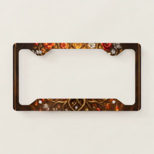 Moonlit Tree of Embered Eternity License Plate Frame