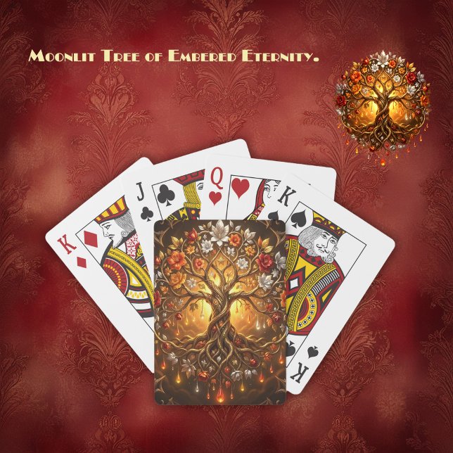 Moonlit Tree of Embered Eternity Poker Cards (Creator Uploaded)