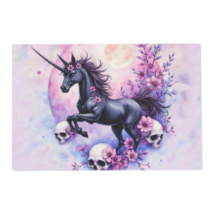 Moonlit Unicorn Among Forgotten Roses, Placemat
