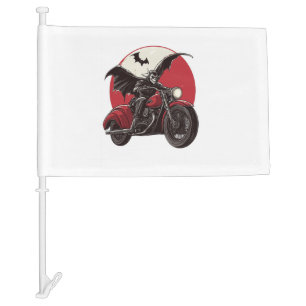  Moonlit Vampire Ride Car Flag