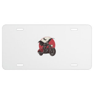  Moonlit Vampire Ride License Plate