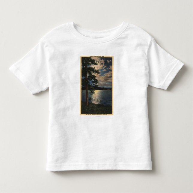 Moonlit View of the Lake Toddler T-shirt (Front)
