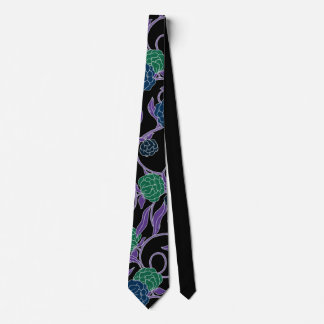 Moonlit Vine - Mysticool Collection Neck Tie