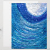 Moonlit Waves and Swirls (Front/Back)
