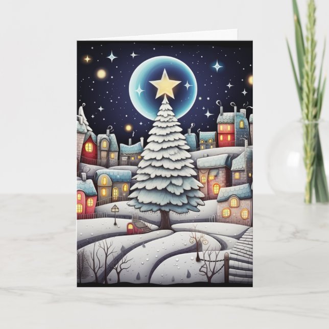 Moonlit Winter of Joy Card (Front)