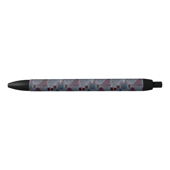 Moonlit Witchy Halloween Pattern Pen (Front)