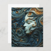 Moonlit Woman 3D Art (Front/Back)