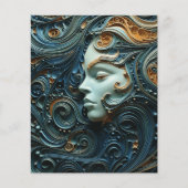 Moonlit Woman 3D Art (Front)
