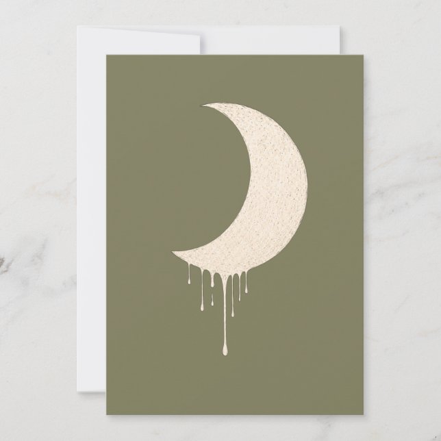 MoonMelt Invitation (Front)