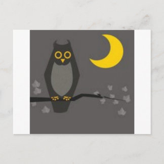 moonowl postcard