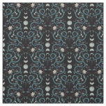 Moonphase Snakes Fabric