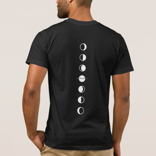 MOONPHRASE Cool Modern Moon Phase T_Shirt