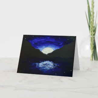 Moonrise Greeting Card