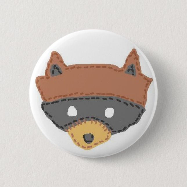 Moonrise Kingdom Khaki Scout Badge Button (Front)
