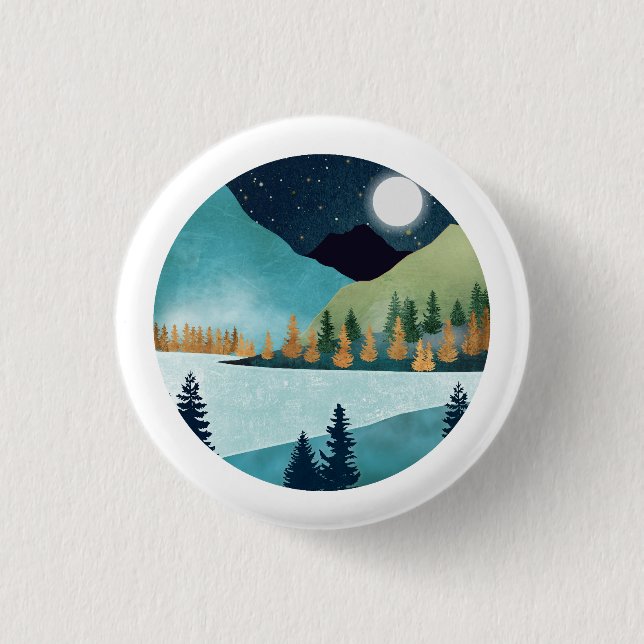 Moonrise Lake Button (Front)