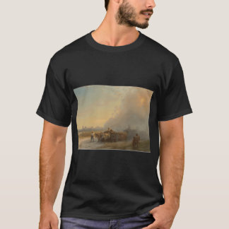 Moonrise Over The Golden Horn - Ivan Konstantinovi T-Shirt