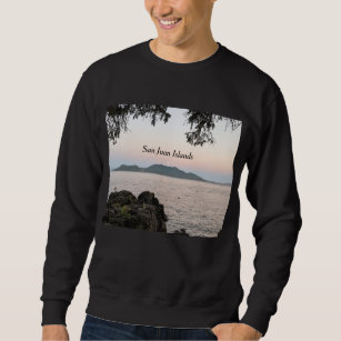 Moonrise Over the San Juan Islands Sweatshirt