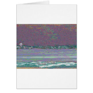 Moonrise Seascape Cards