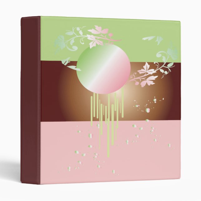 Moons 3 Ring Binder (Front/Spine)