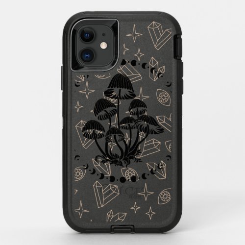 Moons and Mushrooms OtterBox Defender iPhone 11 Case