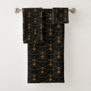 Moons and Stars Bath Towel Set